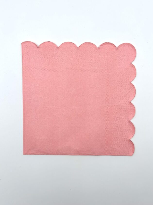Makaron Pembe Peçete - Görsel 3
